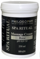 Spa Ritual Massage Cream Base (Базовый ревитализирующий крем для массажа), 250 мл