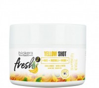 Biokera Fresh Yellow Shot Mask (Восстанавливающая маска с бананом)