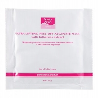 Extra lifting peel-off alginate mask with blueberries extract (Альгинатная коллагеновая маска с экстрактом черники)
