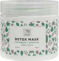 Detox Mask Lemongrass + Green Tea (Детокс очищающая маска «Лемонграсс и зелёный чай» для рук и ног), 450 мл