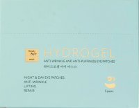 Hydrogel Anti-wrinkle and Anti-puffiness Eye Patches (Гидрогелевые патчи для глаз от отеков и морщин), 5 пар