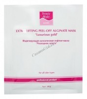 Extra lifting peel-off alginate mask «Luxurious gold» (Моделир. коллагеновая лифтинг-маска "Роскошное Золото" 30гр Beauty Style), 10 саше по 30 гр
