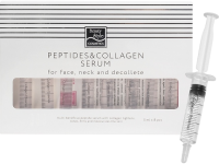 Peptides & Collagen Serum (Подтягивающий активный концентрат c гидролизатом коллагена), 8 шт x 5 мл