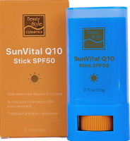 SunVital (Солнцезащитный cтик SPF50 с Q10 и Витамином Е), 20 гр