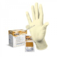 Перчатки EPIC SO PF желтые, латекс, 100 шт