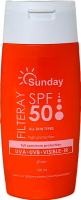 Sunday Filteray (Солнцезащитный крем с СПФ 50), 100 мл