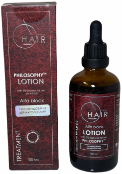 Alfa Block Lotion with 2% Kopyrrol for Her (Лосьон против выпадения волос с 2% Kopyrrol для нее), 100 мл