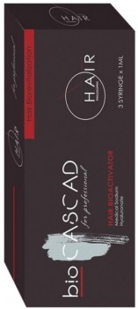Bio Cascad Hair Activator (Биологический активатор роста волос и восстановления волосяных фолликул), 3 шт x 1 мл