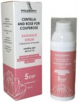Radiance Serum (Сыворотка "Сияние" с центеллой и розой азиатской для куперозной кожи), 50 мл.