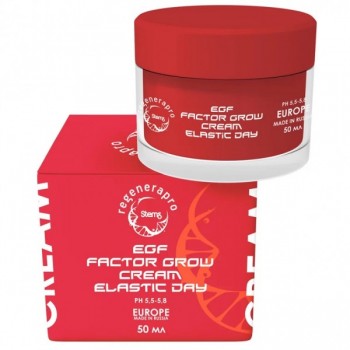Cream Elastic Day EGF Factor Grow (Дневной крем для регенерации тканей и восполнения коллагена и эластина), 50 мл
