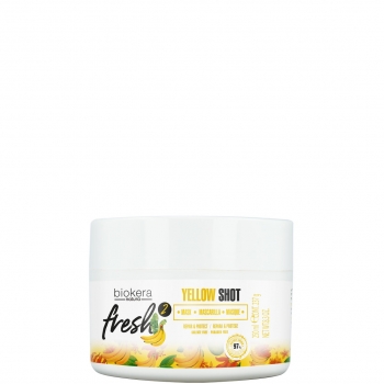 Biokera Fresh Yellow Shot Mask (Восстанавливающая маска с бананом)