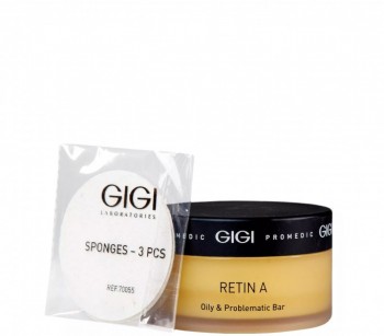 Retin A Soap Bar for Oily Skin (Мыло в банке со спонжем для жирной кожи), 100 гр