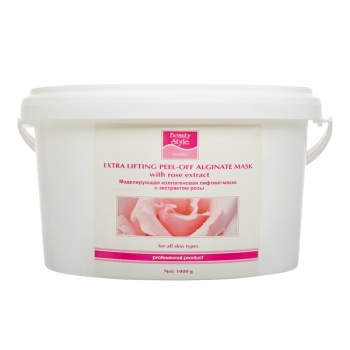 Extra lifting peel-off alginate mask with rose extract (Альгинатная коллагеновая маска с экстрактом розы)