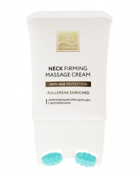 Neck Firming Massage Cream (Крем для шеи с массажным аппликатором подтягивающий с фуллеренами), 120 мл