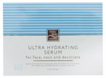 Ultra Hydrating Serum (Комплекс (сыворотка) увлажняющий), 12 ампул по 5 мл