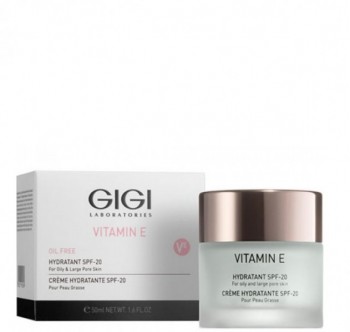 Vitamin E Hydratant SPF-20 For Oily & Large Pore Skin (Крем увлажняющий для жирной кожи SPF 20)