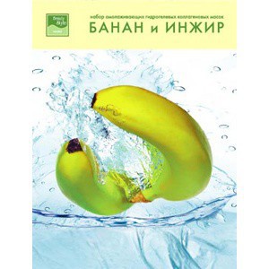 Маска коллагеновая (гидрогелевая) "Банан и Инжир" 6 шт