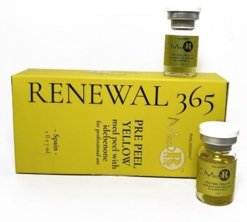Biphasic Pre Peel Yellow Med Peel With Idebenone Renewal 365 (Желтый пилинг с идебеноном и маслом персиковой косточки), 2*7 мл.