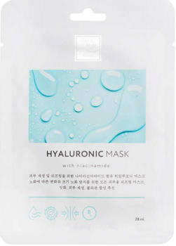 Beauty Stylе (Гиалуроновая маска с ниацинамидом «Обновление и лифтинг»), 1 шт x 28 мл