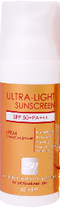 Ultra-Light Sunscreen SPF 50+ Pa++ (Солнцезащитный крем с антиоксидантным действием), 50 мл