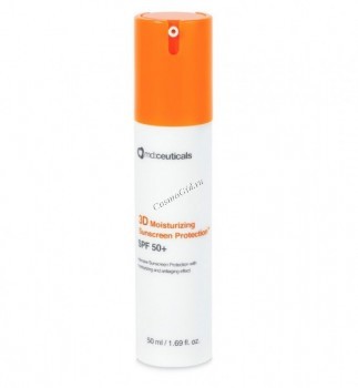 MD Ceuticals 3D Moisturizing Sunscreen Protection spf 50+ (Увлажняющий, антиоксидантный, восстанавливающий солнцезащитный крем), 50 мл