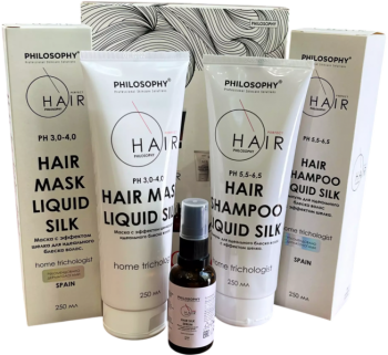 Perfect Hair Trichologist Liquid Silk (Набор для ухода за волосами)