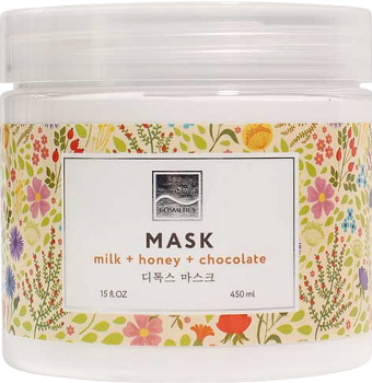 Mask Milk + Honey + Chocolate (Увлажняющая питательная маска «Молоко, мёд и шоколад» для рук и ног), 450 мл