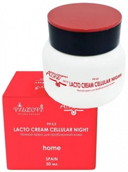 Lacto Cream Cellular Night (Ночной крем для проблемной кожи), 50 мл