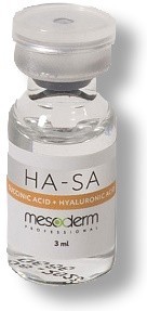 HA - SA (Биоревитализант с Гиалуроновой и Янтарной кислотой), 3 шт x 3мл