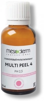 Multi Peel 4 (Гликолевый мультипилинг с молочной и салициловой кислотой), 30 мл