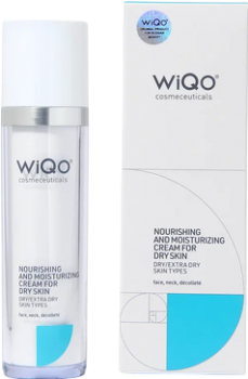 WiQOmed Nourishing and Moisturizing Cream Dry Skin (Крем питательный и увлажняющий для сухой и очень сухой кожи лица), 50 мл