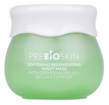Prebioskin Softening Regenerating night mask (Смягчающая регенерирующая ночная маска с пребиотиком Дермохлорелла + Биолин), 50 гр