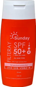 Sunday Filteray (Солнцезащитный крем с СПФ 50+), 100 мл