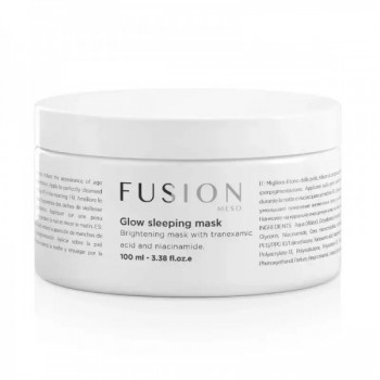 Glow Sleeping Mask Fusion (Осветляющая ночная маска для лица), 100 мл